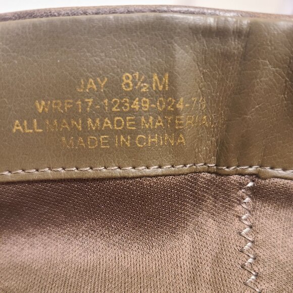 Kim Rogers Brown Knee-High Riding Boots 8.5M – Memory Foam Insole, Buckle Detail - Picture 11 of 11